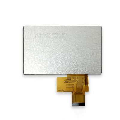 5.0“ Kleur 800x480 12 LCD van de Moduleuur Vertoning 12LEDs met RGB Anti-glare Interface