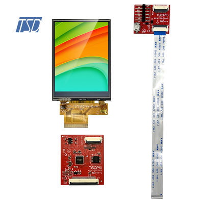 20pin 2,8“ TFT LCD-Interface van het Touche screenuart van de Modulevertoning HMI de Weerstand biedende
