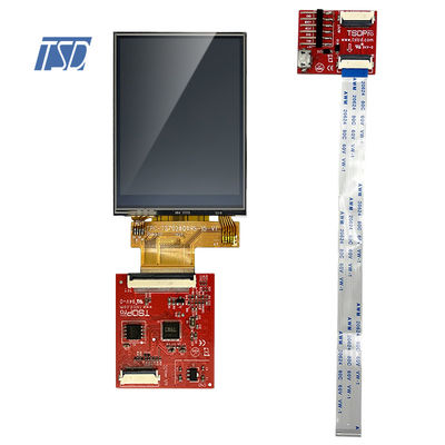 20pin 2,8“ TFT LCD-Interface van het Touche screenuart van de Modulevertoning HMI de Weerstand biedende