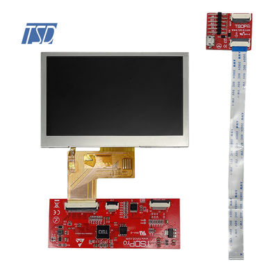 Resistief aanraakscherm 4.3' Smart LCD-module 480x320 met UART-interface