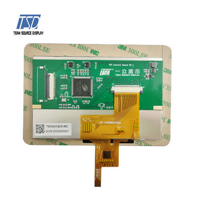 TSD MCU Interface600nits TFT LCD Comité 4,3 duim480x272 Resolutie