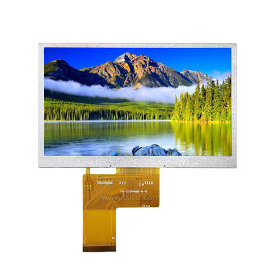 5 inch ST7252 IC 300nits horizontaal LCD-scherm voor industrieel apparaat
