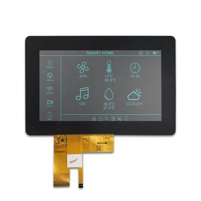800x480 7 de Module van Tft Lcd, Touchscreen Vertoningsmodule voor Multiapplication
