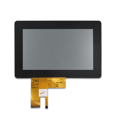 7 Transmissive de Resolutie300cd/m2 Helderheid van het duimpcap Touche screen 800x480