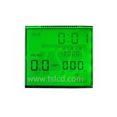 ODM Op maat gemaakt LCD-scherm met zeven segmenten Monochroom voor temperatuurpistool