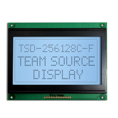 LCD van de douane256x128 FSTN Transmissive Positieve MAÏSKOLF Grafische Zwart-wit Module van de het Schermvertoning