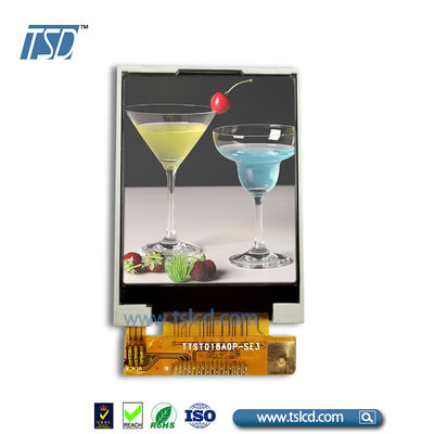 De Interfacetn TFT LCD van 1,77 Duimspi Vertoningsmodule 128xRGBx160