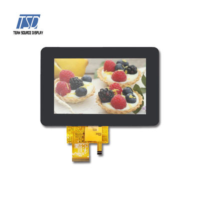 ILI5480 het Scherm van de de Duim800x480 TFT LCD Vertoning van IC 500nits 5,0 met TTL-Interface