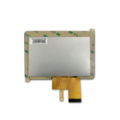 4,3 Duimips de Vertoning 480x272 van TFT LCD met Capacitief Aanrakingscomité