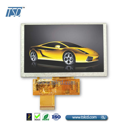 4.3“ 4,3 de Interfacetn TFT LCD van de Duim480xrgbx272 Resolutie MCU Vertoningsmodule