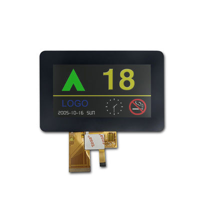 4.3 de“ Vertoning van WQVGA TFT LCD met 24 Beetjes RGB Interface